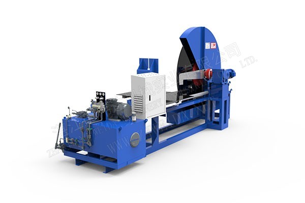 Horizontal hydraulic cutting machine